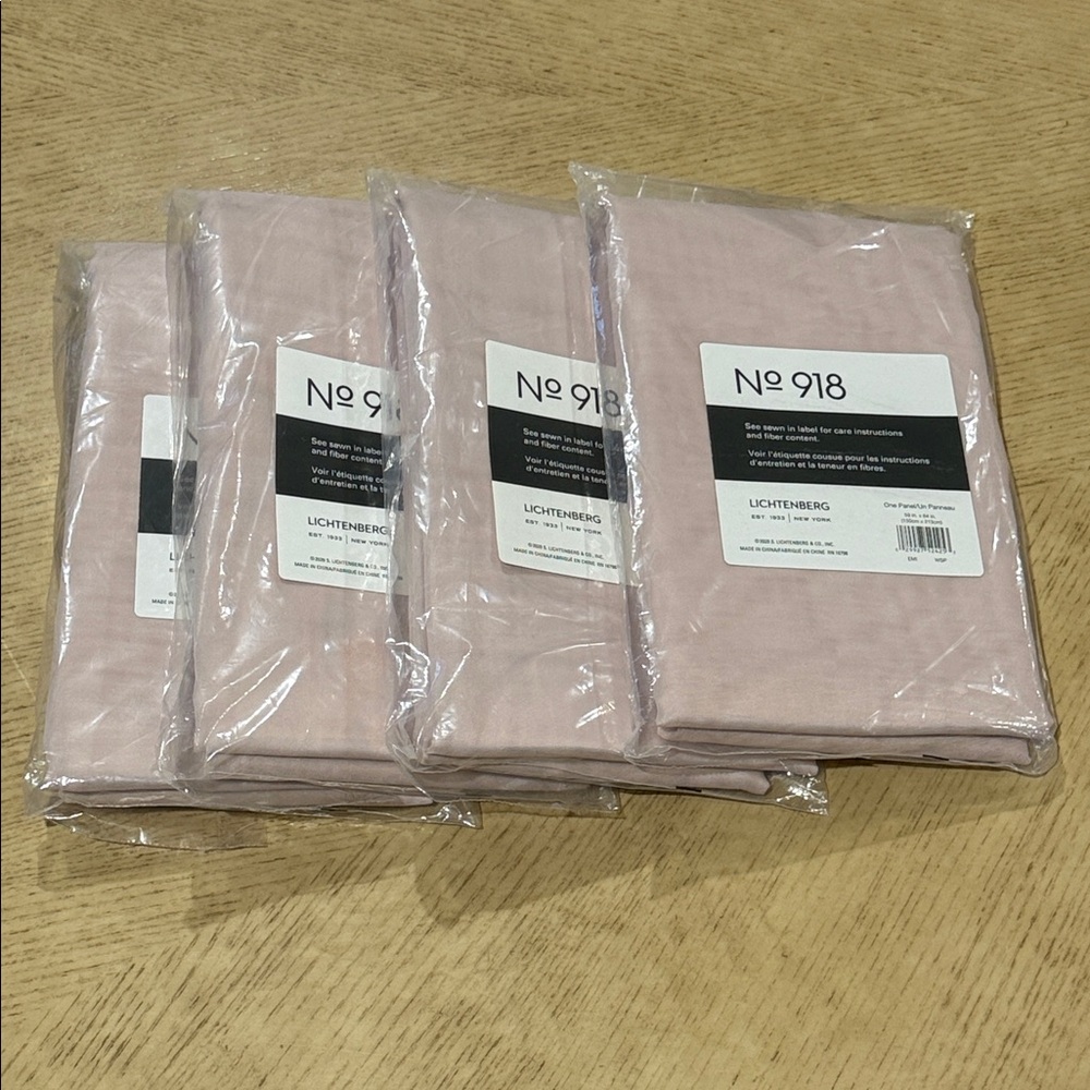 No. 918 Curtain Panels - 4 Panels